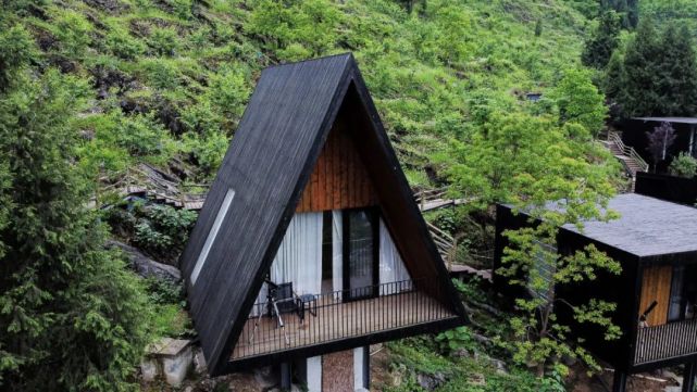 遵义大发天渠酒店离大自然最近的地方