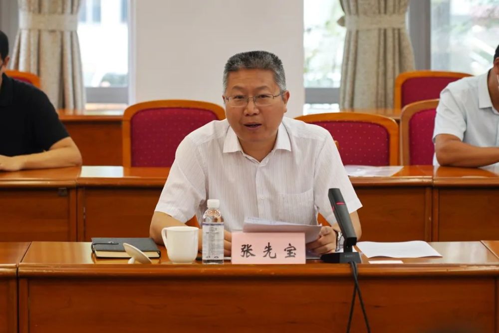 张先宝讲话张先宝代表禄劝县对普陀区给予的支持帮助表示感谢,并介绍