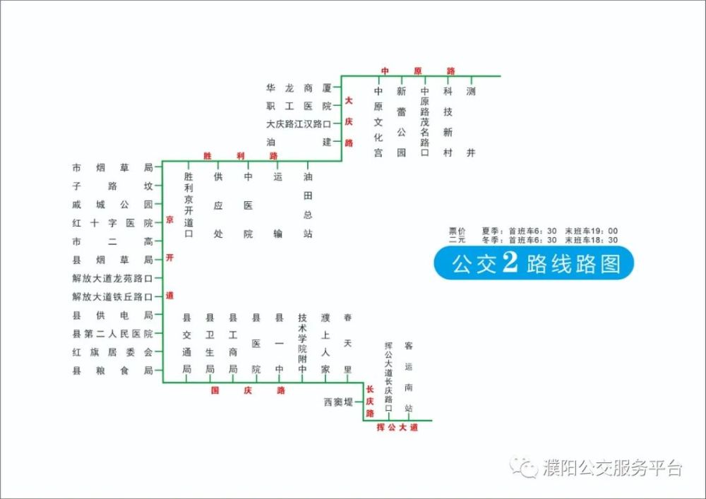 赶紧收藏!濮阳公交最新线路图总览(2021年9月版)