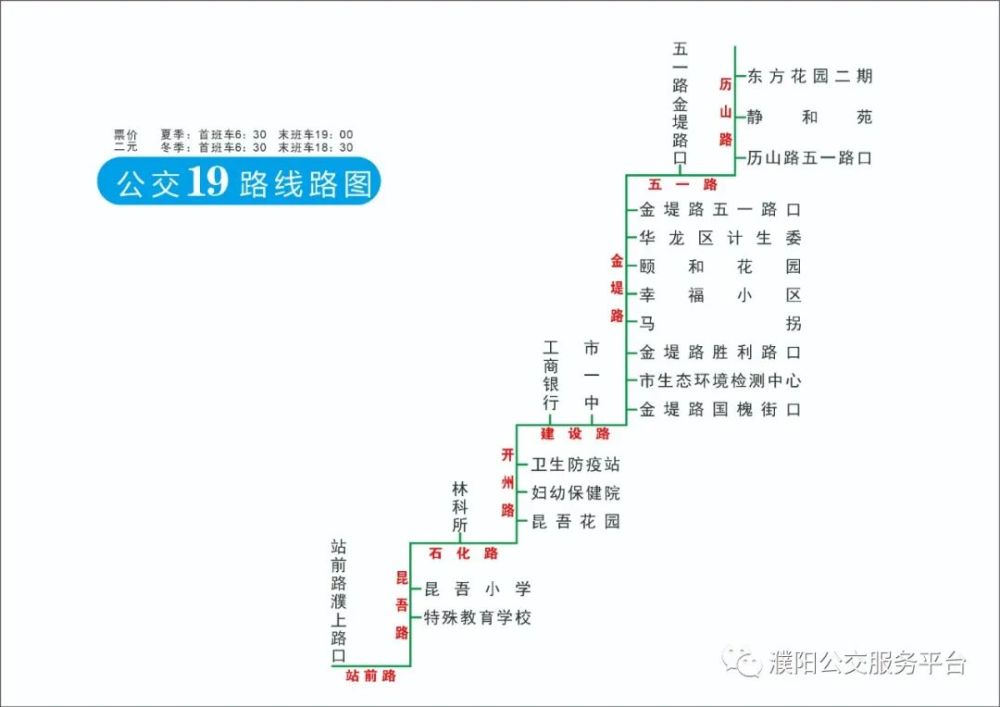 赶紧收藏!濮阳公交最新线路图总览(2021年9月版)