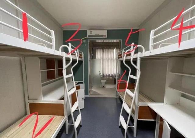 求助大一新生选宿舍床位小弟性格内向没住过校选哪个铺好啊