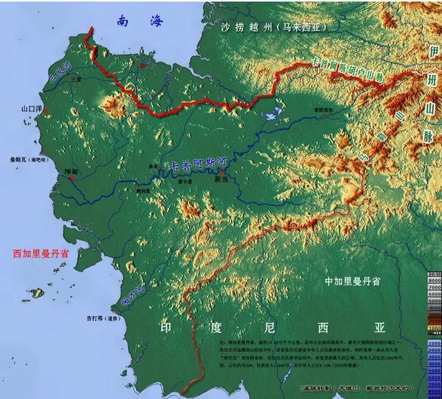 兰芳大统制共和国地图图片