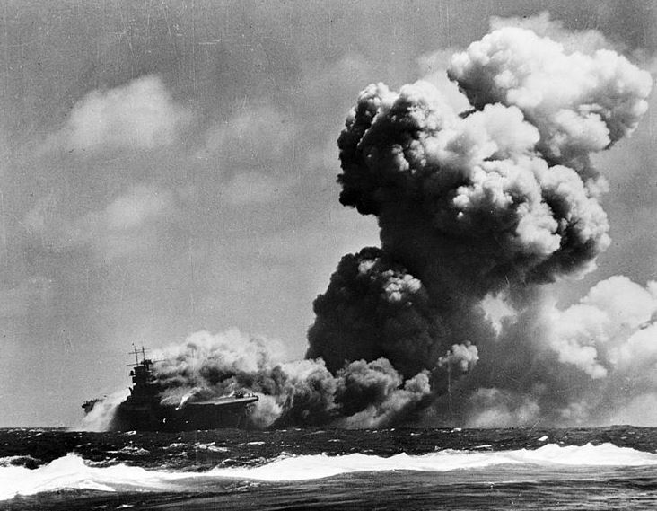 93式氧气鱼雷的光辉战果——太平洋战场美军损失的最后一艘航母_腾讯