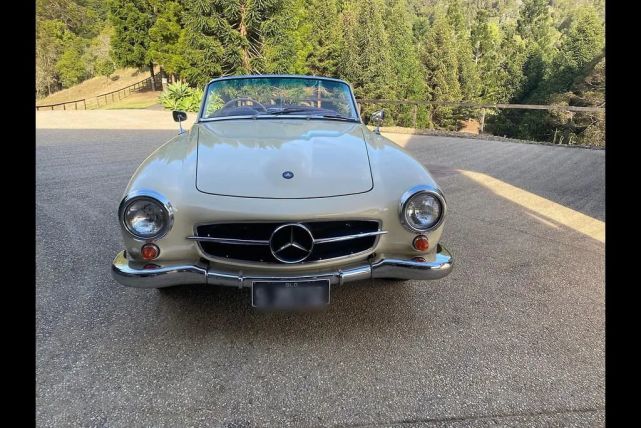 百萬美元300sl鷗翼替代品,1960年奔馳190 sl