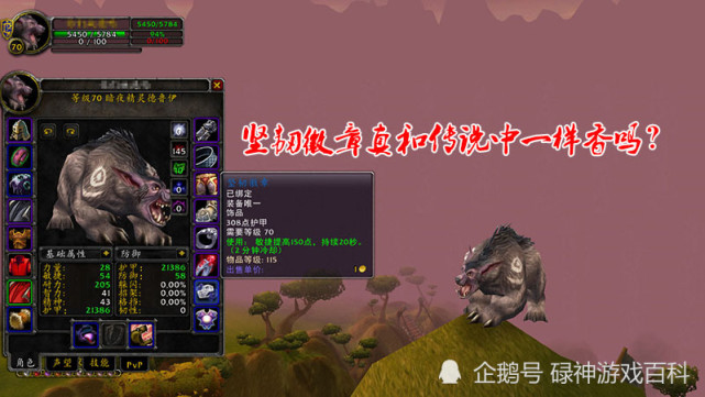 tbc怀旧服坚韧徽章真和传说中一样香吗