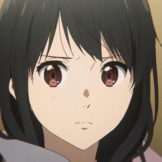 《境界的彼方》名瀬美月,动漫头像自剪,相处让人舒服的黑长直