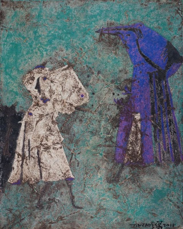 展览预告|【物语——全国中青年画家综合材料绘画作品邀请巡回展(河南