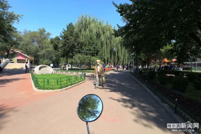 改造工程全部完成,尚志公园升级为24小时休闲空间