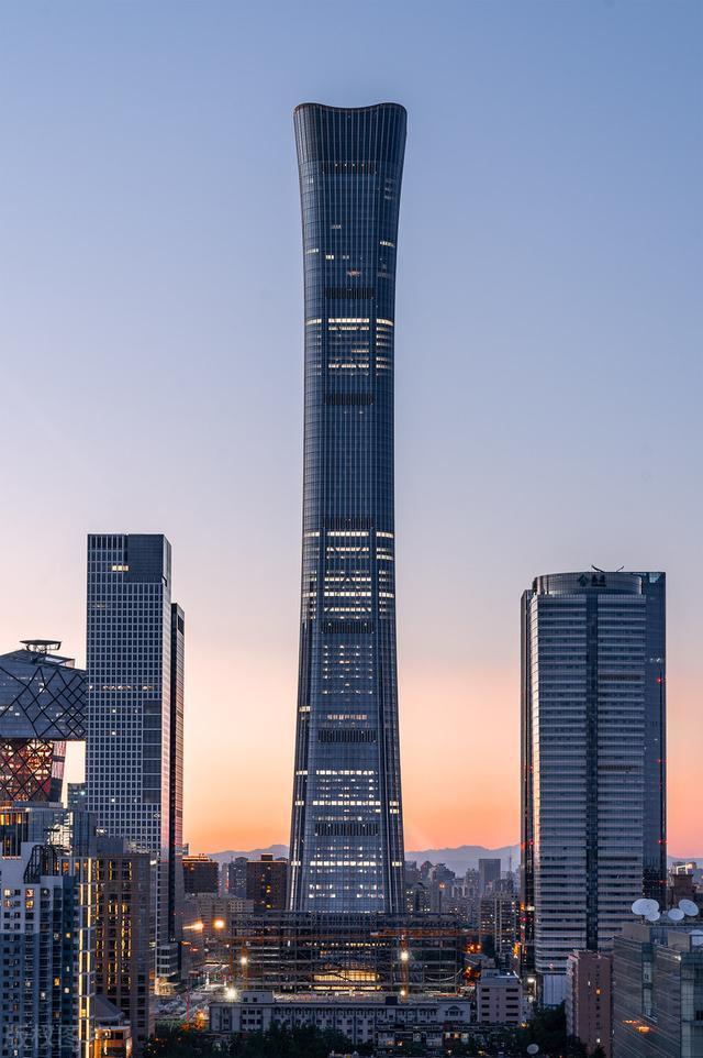 中国第五高楼——北京中信大厦(中国尊)_腾讯新闻