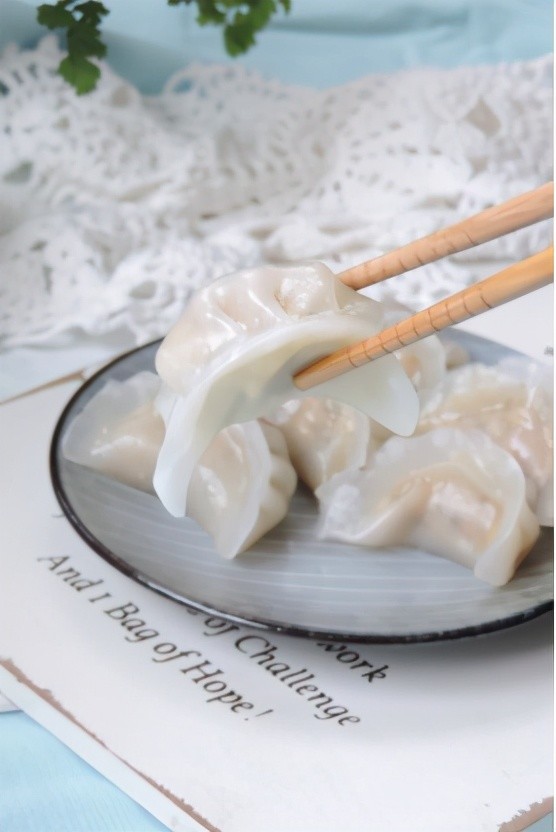 在家也能做出好吃又好看的水晶饺q弹有嚼劲馅料丰富有营养