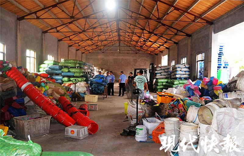 挂羊头卖狗肉!废品收购站藏着"毒"作坊