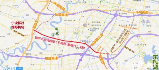 鄞州大道快速路要来了海曙段鄞州段规划方案公示
