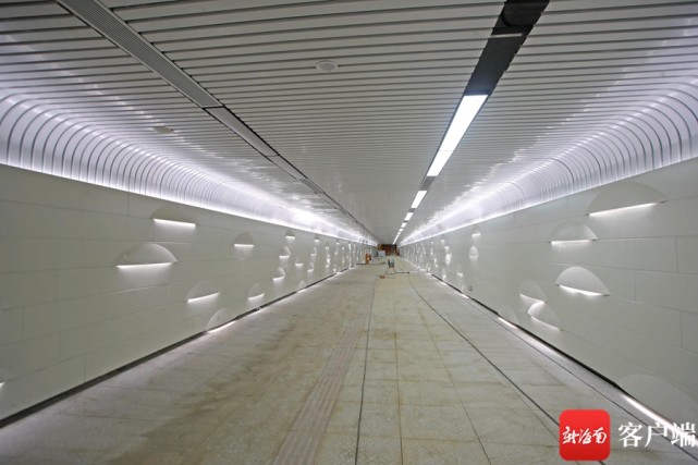 原创组图|海口国兴大道与大英山西三路地下通道工程进入收尾工作