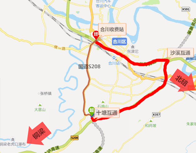 11日起到年底,合璧津高速公路城南枢纽施工路段交通管制