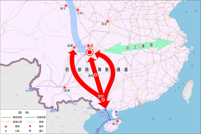 陸海新通道加速,西部腹地的沿海夢想照亮現實!廣西崛起再迎機遇!