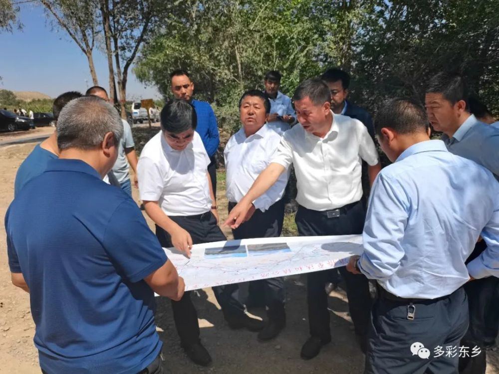 马良佐督导检查重点项目建设情况