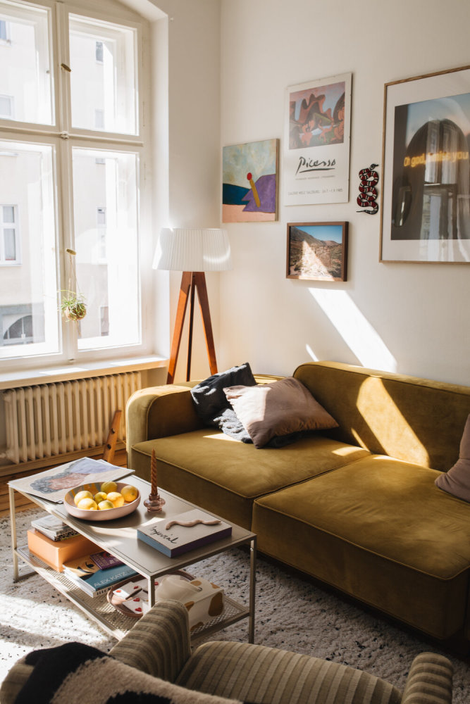 68平独身公寓艺术复古风的优雅空间属于画家的美好工作室