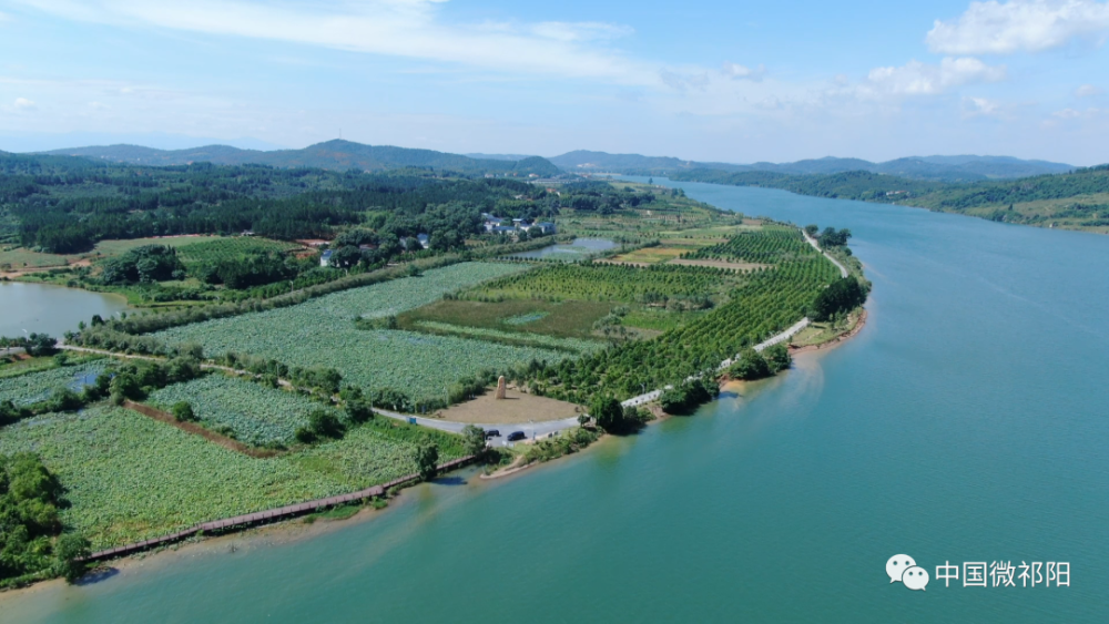 祁阳浯溪国家湿地公园追青逐绿擦亮生态底色