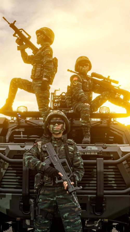 特战女兵主题壁纸来了!