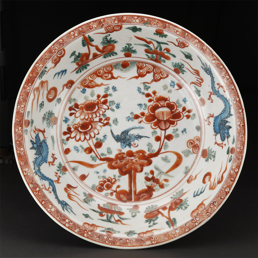 海上丝绸之路历史文物的见证者:漳州窑五彩瓷器_腾讯新闻