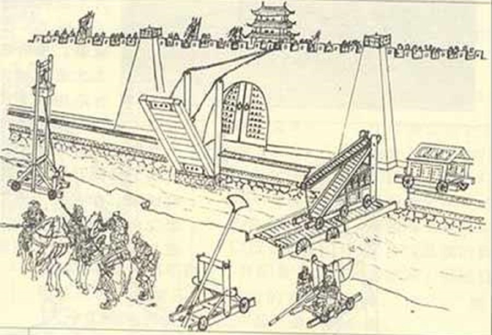 古代战争中,守城士兵宁愿用石头砸,也不去推倒攻城梯子,为何?