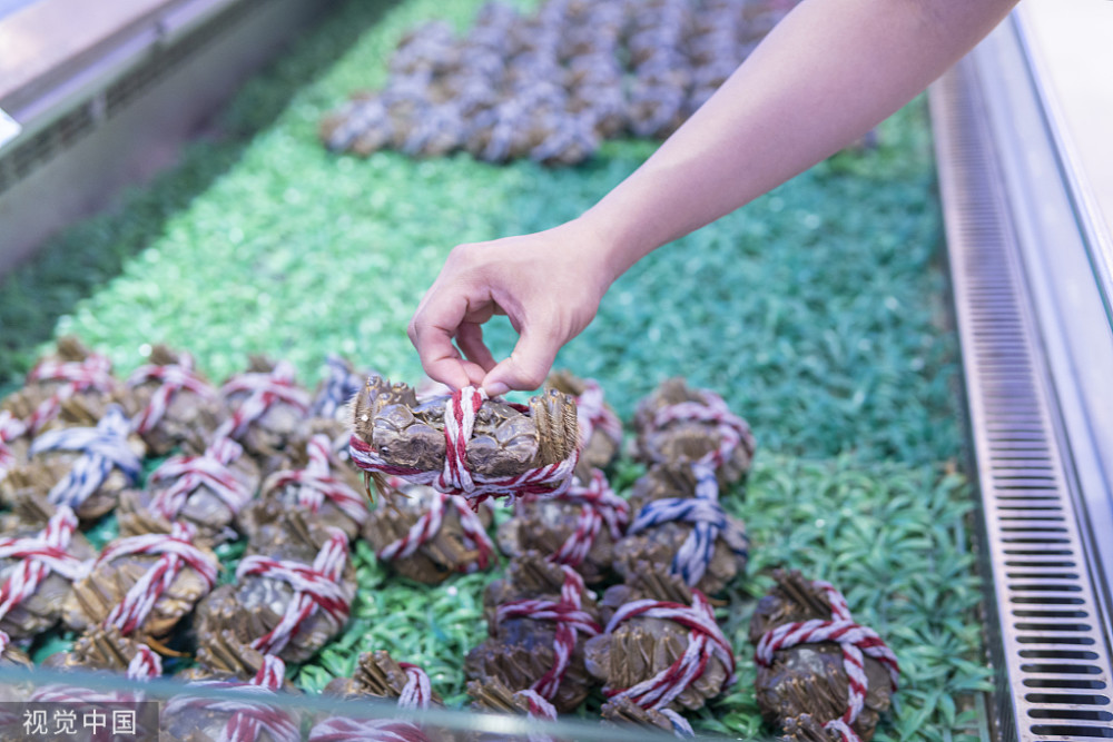 买螃蟹,公蟹和母蟹区别大;牢记3买3不买,螃蟹个个膏满黄肥