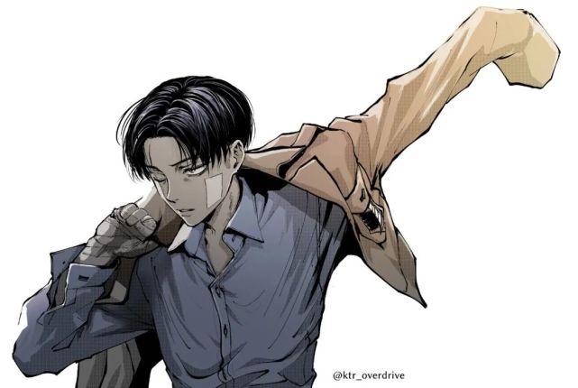 进击的巨人最顶壁纸欣赏原来巨人的主角不是艾伦而是利威尔