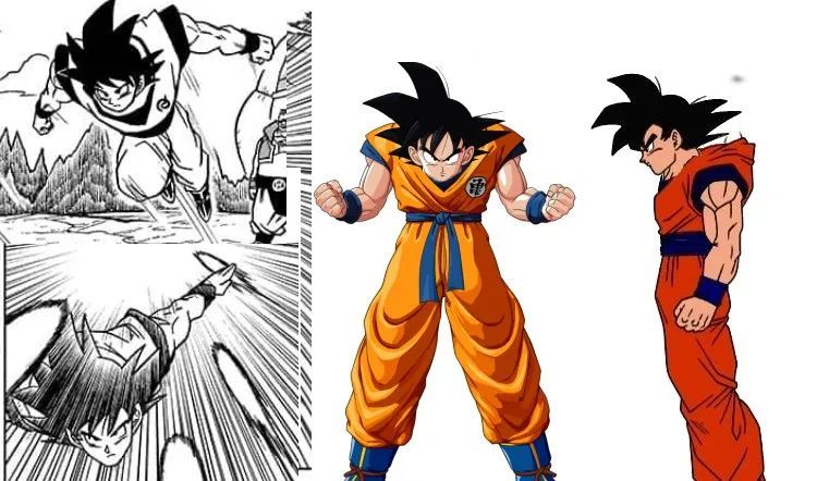 龙珠超 漫画的作画问题严重 头的位置千奇百怪 频繁画到胸口的位置 腾讯新闻