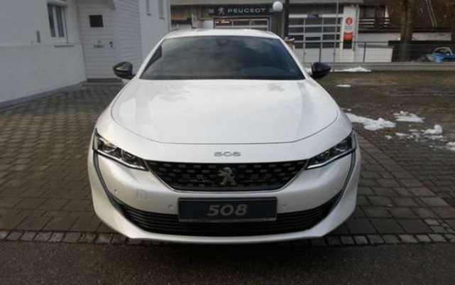 1.6t发动机,可挂绿牌,标致508实拍!上市快一年优惠幅度仍有限