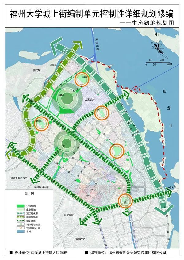 【关注】大学城上街片区14796亩控规公布,配建1条轨道交通线路!