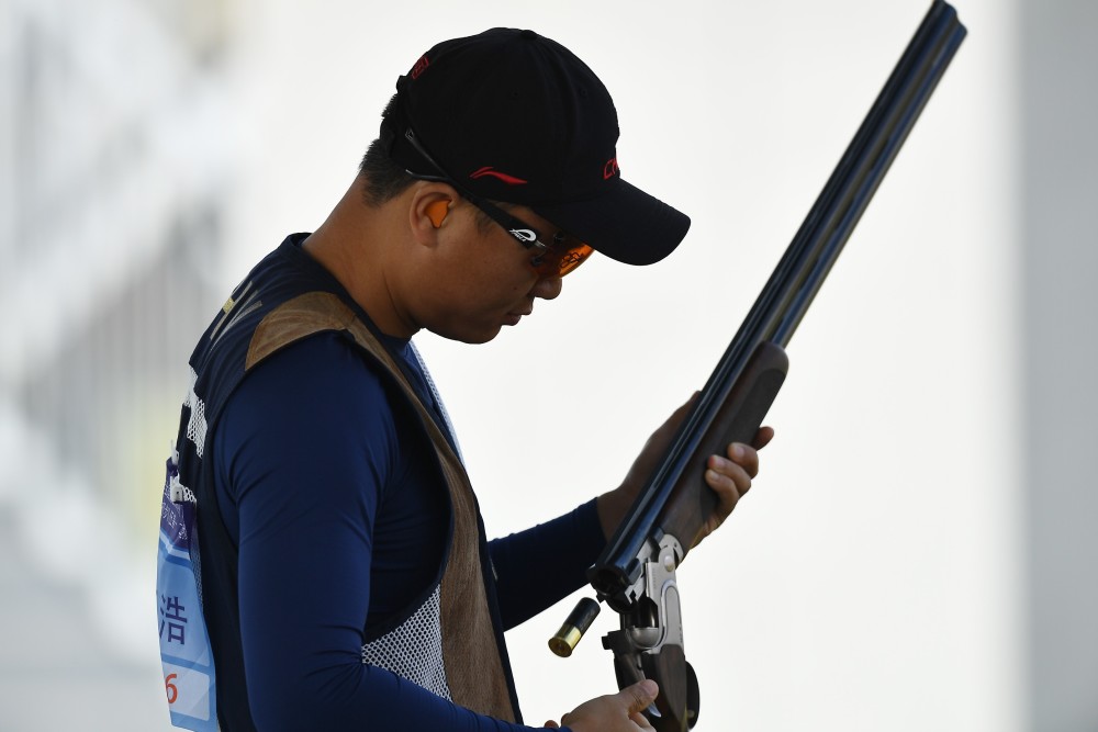 时隔12年 "七战"老将刘英姿再夺全运会飞碟多向金牌