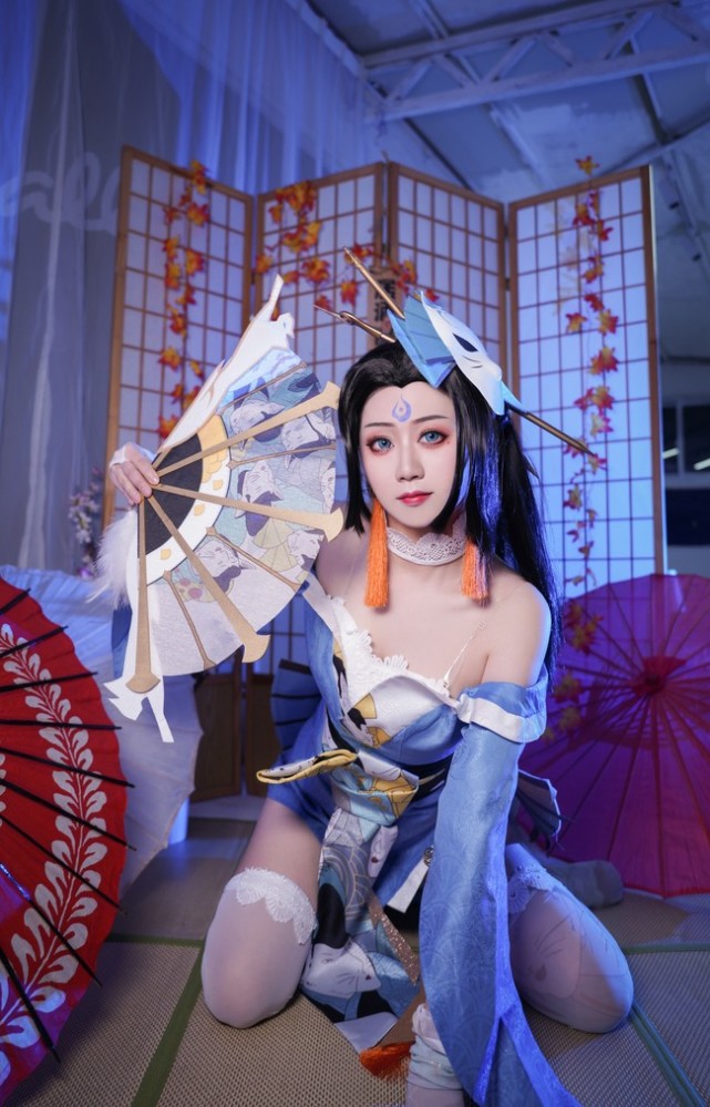 cos赏析:不知火舞|不知火舞_动漫|cosplay