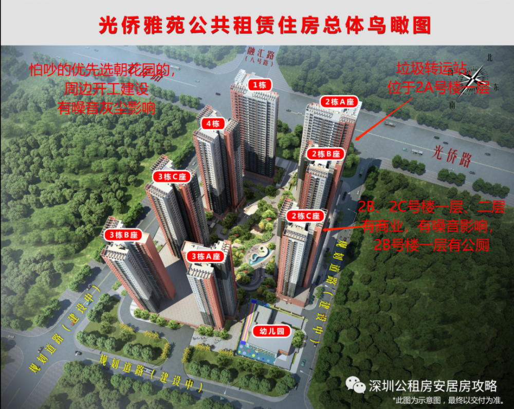 深圳市级公租房光侨雅苑第二天选房结果附选房攻略