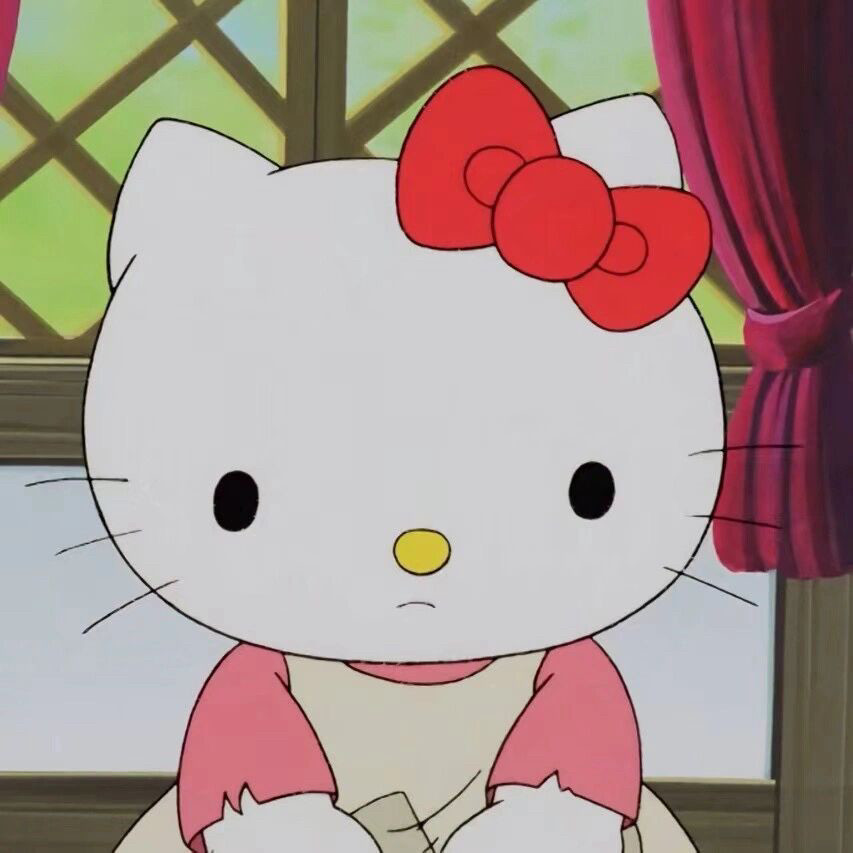 小复古hellokitty凯蒂猫头像