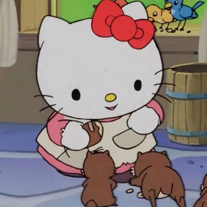 小复古hellokitty凯蒂猫头像