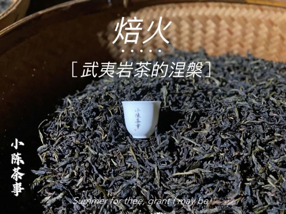 武夷岩茶的制作正进入焙火的高峰期我却想把焙茶师傅辞退了