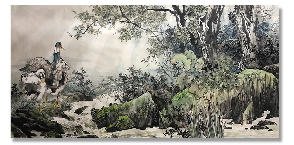 《大美为真》中国当代书画名家学术邀请展—张辉
