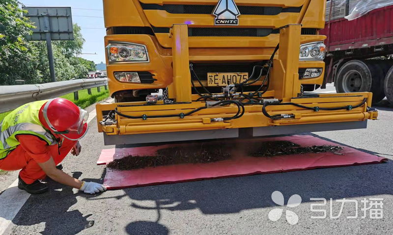 除雪车也是吸铁车207公里吸铁1吨化解苏州绕城高速通行隐患
