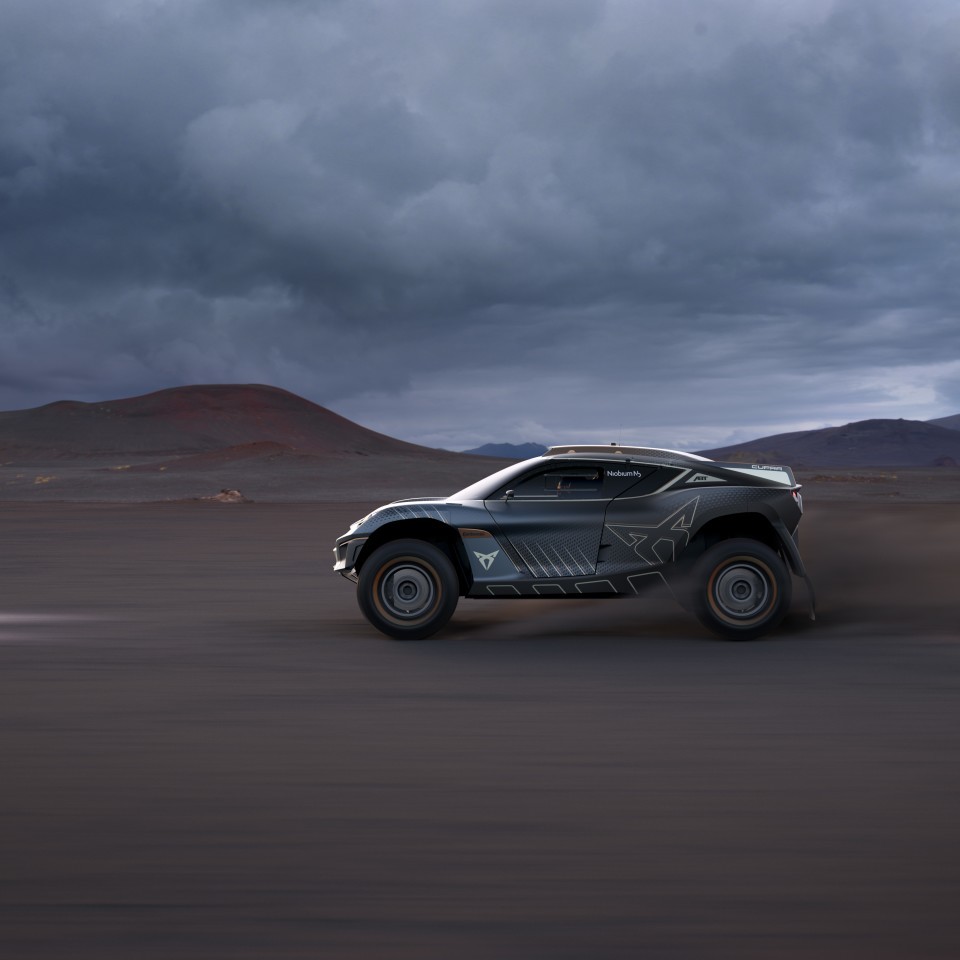 cupra展出全新款越野概念车tavascanextrem