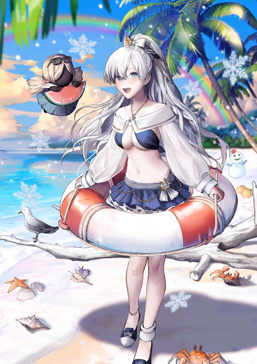 fgo泳装皇女技能宝具介绍:50%自充单体弓阶,小黑下岗预定?