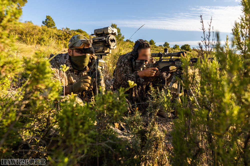 西班牙训练中心:各国特种部队狙击手在此培训 磨炼沙漠作战本领_腾讯