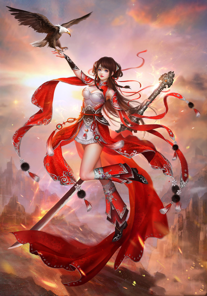 古风美女精选cg壁纸竖版壁纸一眼忘不掉