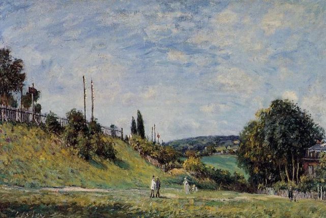 法国印象派创始人之一|阿尔弗雷德·西斯莱alfred sisley