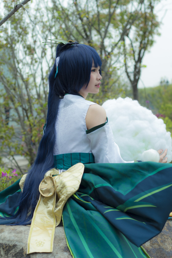 阴阳师萤草cosplay