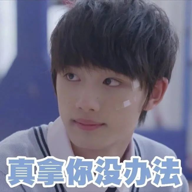 时代少年团丁程鑫表情包好困完全不想起