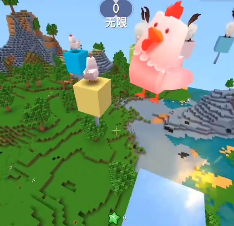 迷你世界铁围栏也能做跑酷这届粉丝很优秀羊纸真的太难了