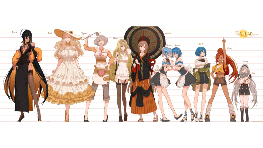 被玩坏的二次元地球酱变高冷:太阳妈妈与黑洞姐姐,你选择谁?