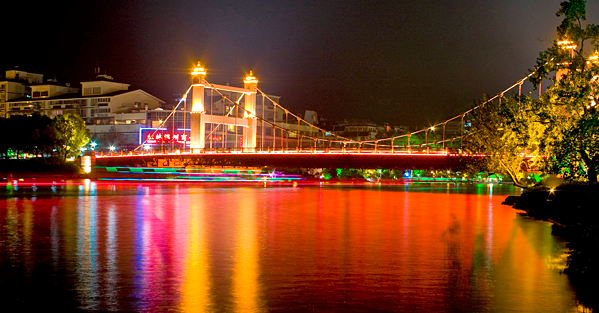 桂林丽泽桥重新开放!以后上下班不用绕路啦!