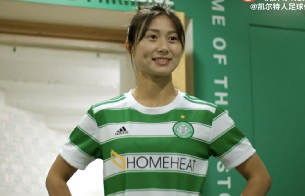 女足小将沈梦雨:期待在凯尔特人主场比赛,希望更多女足球员也能留洋