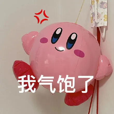 微信聊天表情包我气饱了